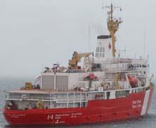 Stern view of the Louis St. Laurent