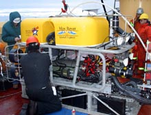 Preparing the ROV