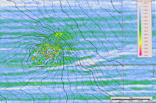 3-D seismic map