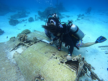 Measuring Corrosion on a Seaplane