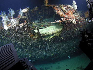 Archaeological survey of USS S-19 (SS-124).