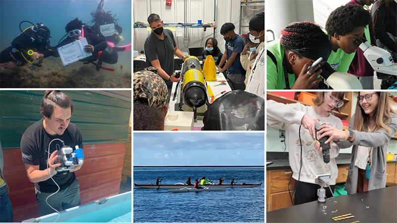 Ocean Odyssey Grants have been used to support a wide variety of exciting projects.