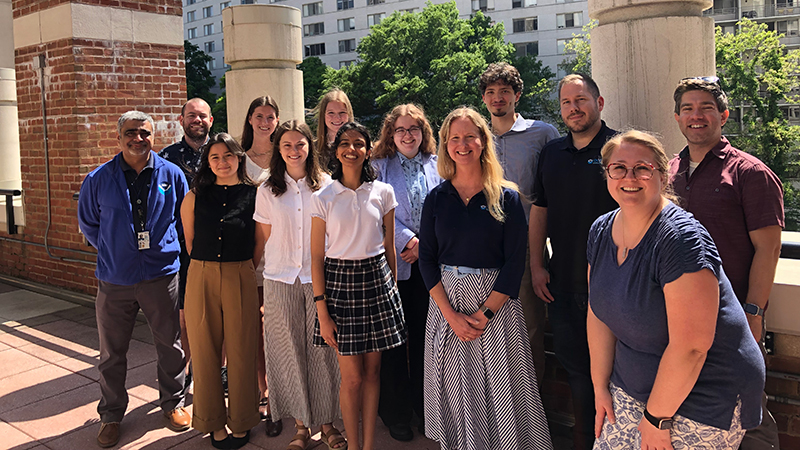 Students from the University of Maryland College Park joined forces with NOAA Ocean Exploration, the NOAA Marine Debris Program, and NOAA’s Office of Coast Survey to discuss the challenges of documenting, studying, and preventing deep-sea marine debris.