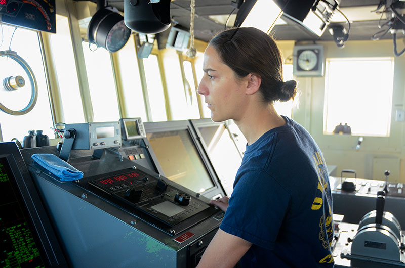 Operations Officer, Lieutenant Rosemary Abbitt