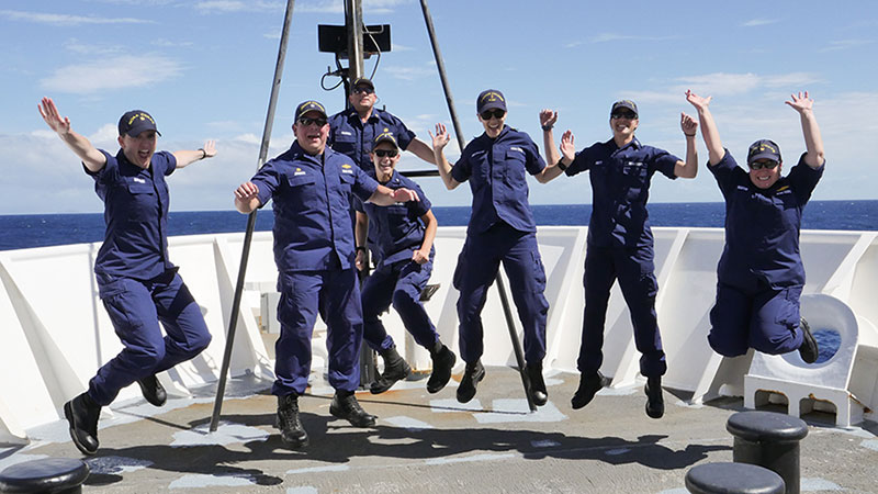 NOAA Ship Okeanos Explorer NOAA Corps officers